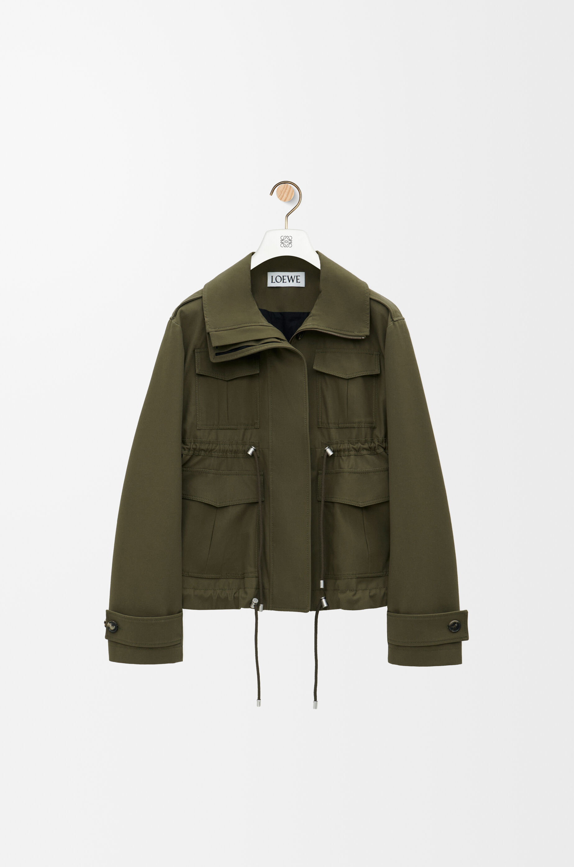 レア LOEWE ロエベ ベージュ パーカー ジャケット