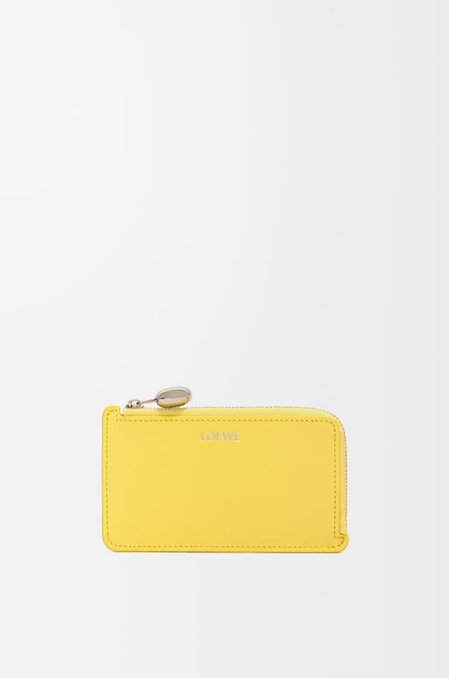 LOEWE ぺブル コインカードホルダー（シャイニーナパカーフ） ベビーコーン plp_rd