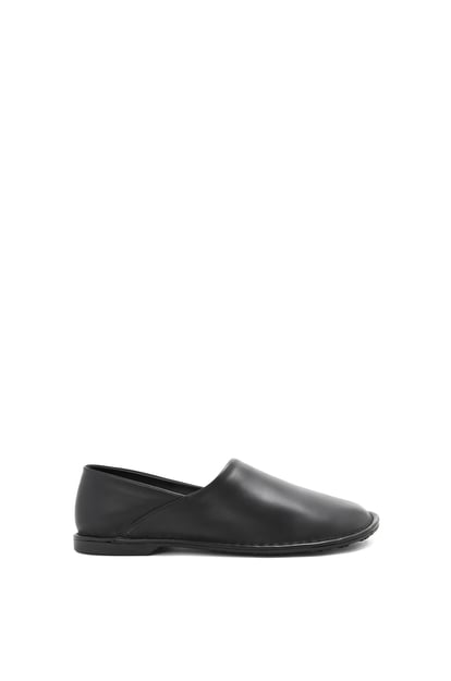 LOEWE Folio slipper in calfskin Black plp_rd