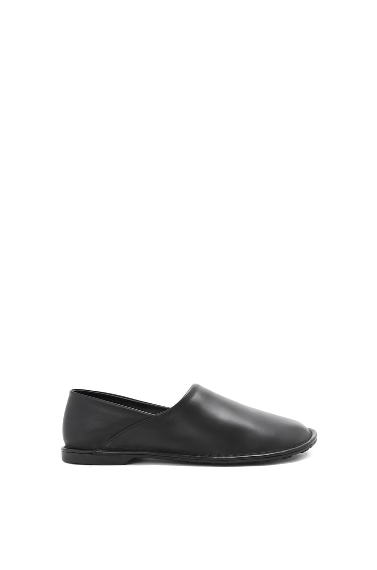 LOEWE Folio slipper in calfskin 黑色