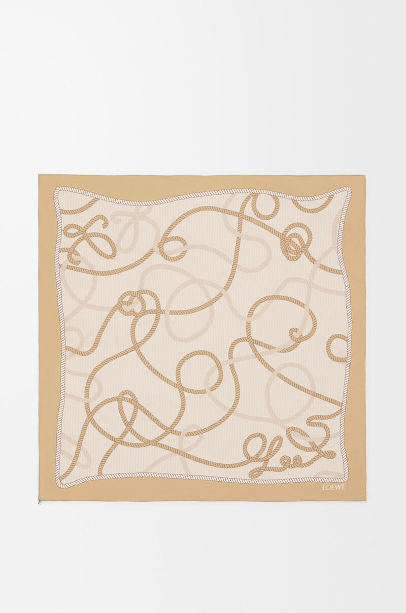 Scarf in silk by LOEWE
