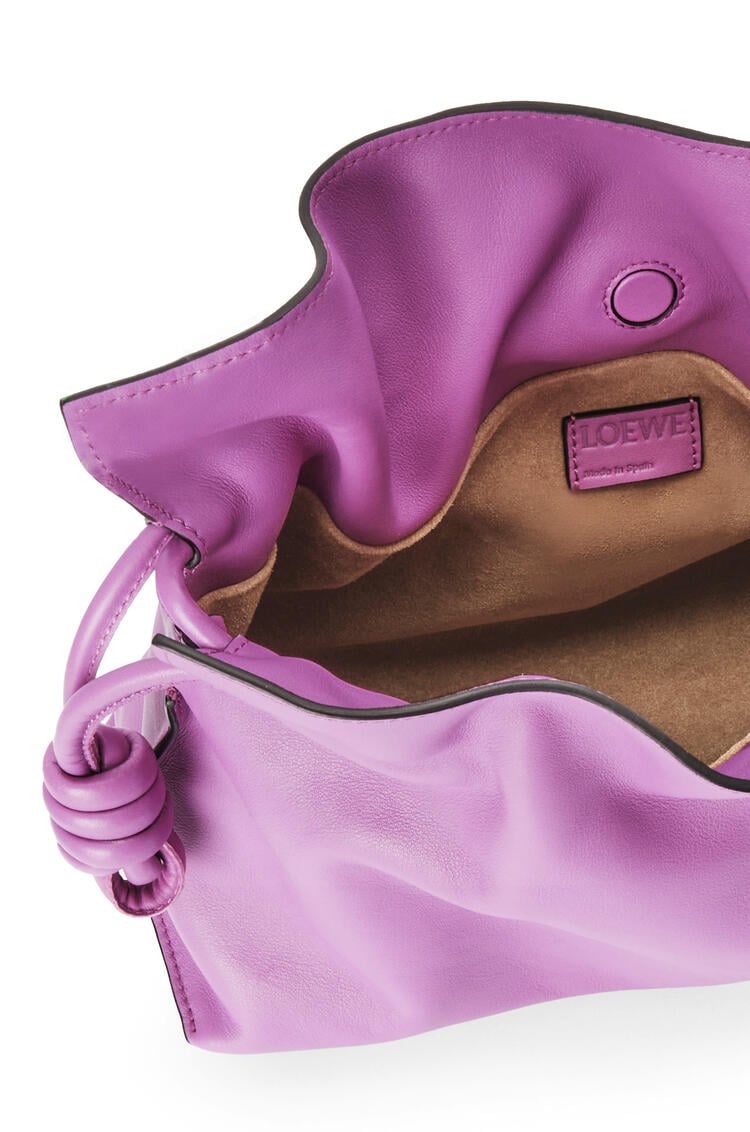 LOEWE Flamenco clutch in nappa calfskin Bright Purple pdp_rd