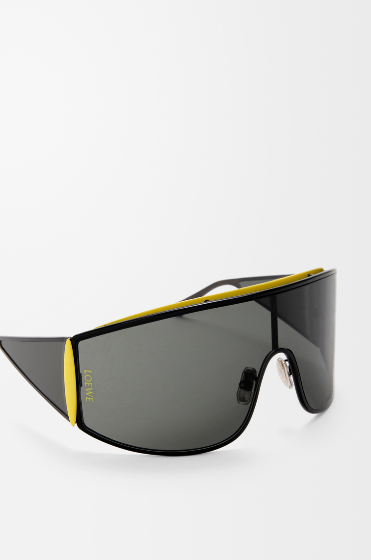 LOEWE Speed Shield sunglasses  Black/Yellow
