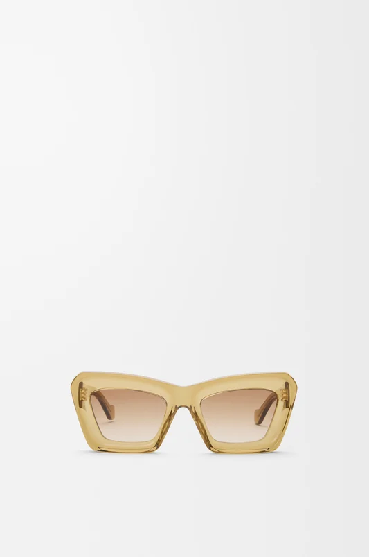 Beveled Oval Maxi Anagram sunglasses