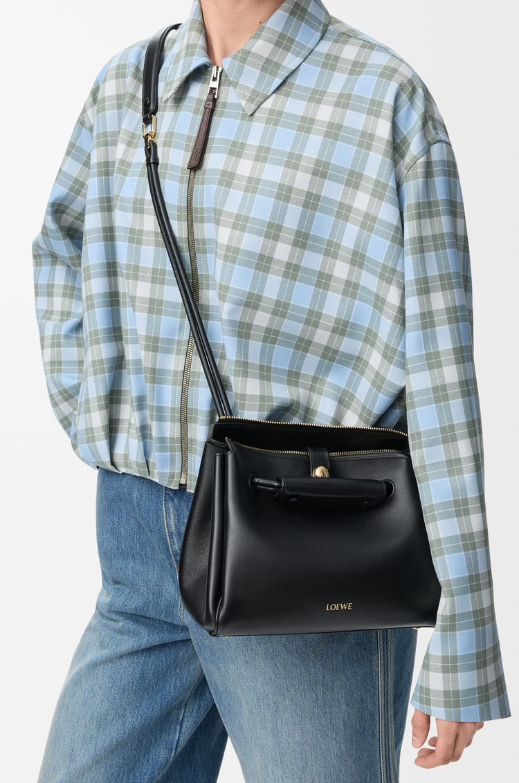 LOEWE Small Madrid bag in supple calfskin Black