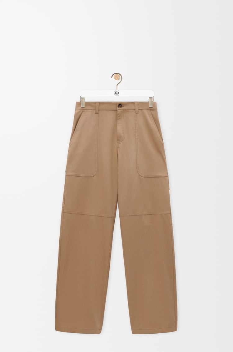 LOEWE カーゴ トラウザーズ（コットン&シルク） ベージュ