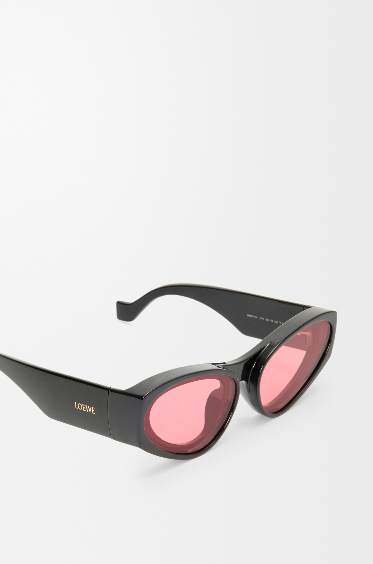 LOEWE Front lenses cateye sunglasses  Black
