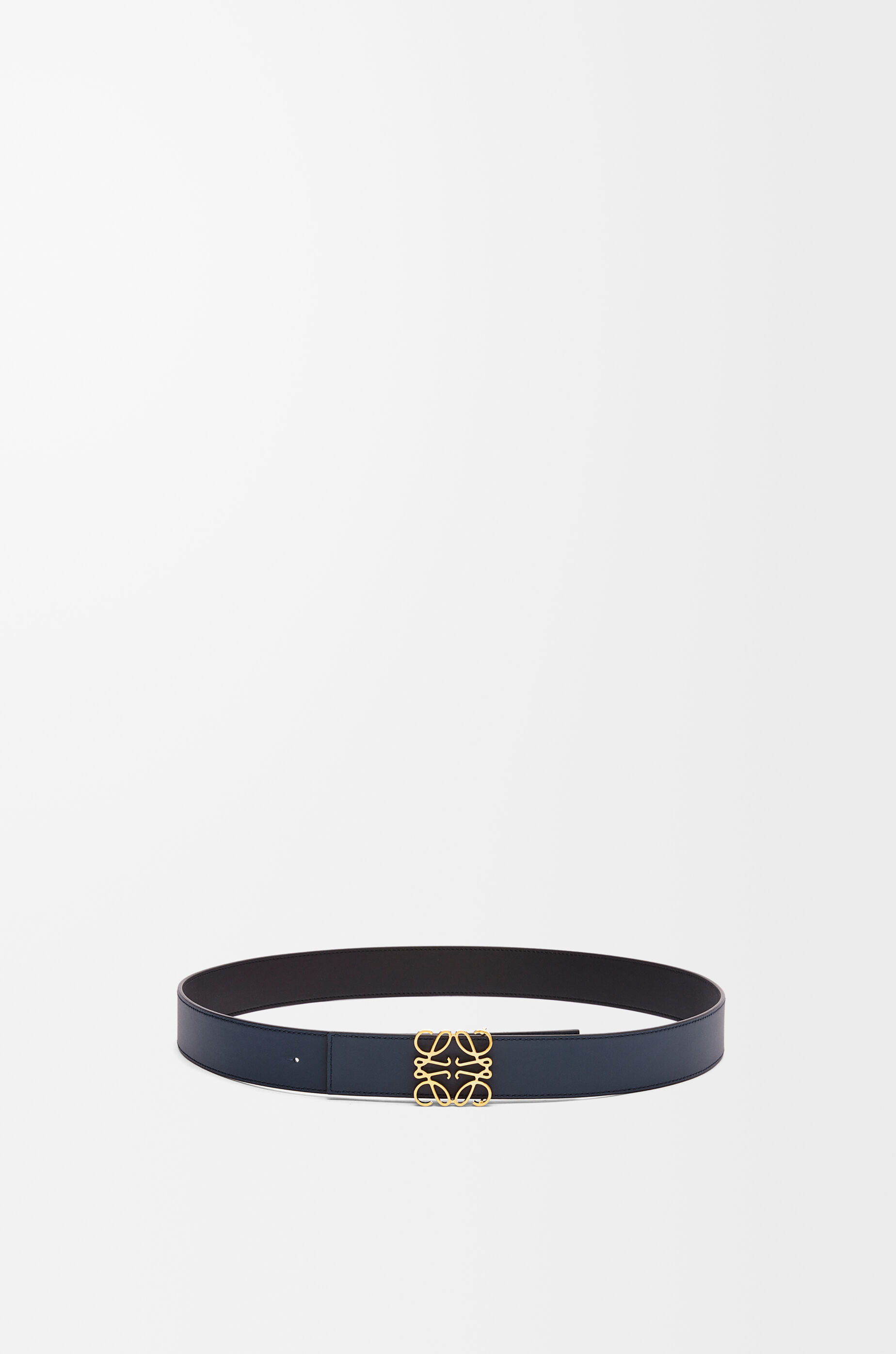 Reversible Anagram belt in smooth calfskin