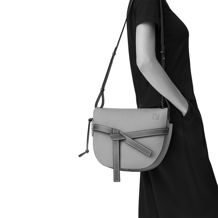 LOEWE GATE BAG Steel Blue