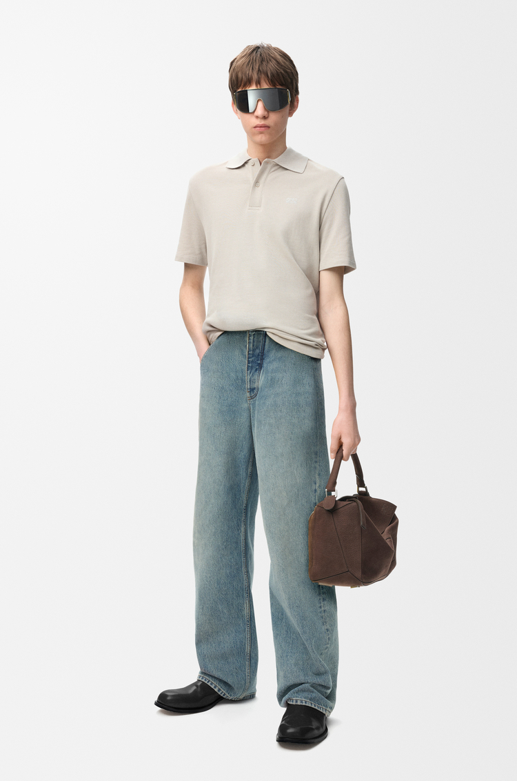 LOEWE Polo 棉質衫 灰色