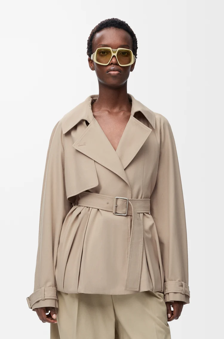 LOEWE Jacket in cotton Beige
