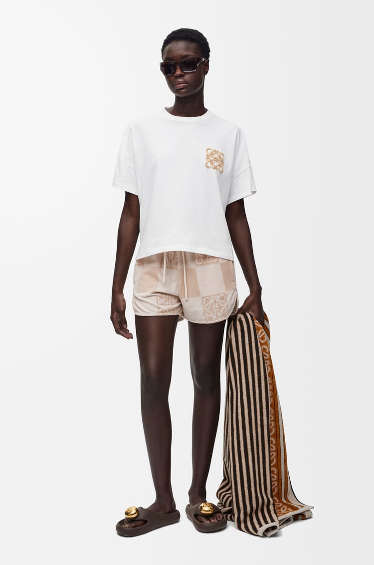 LOEWE Boxy fit T-shirt in cotton White