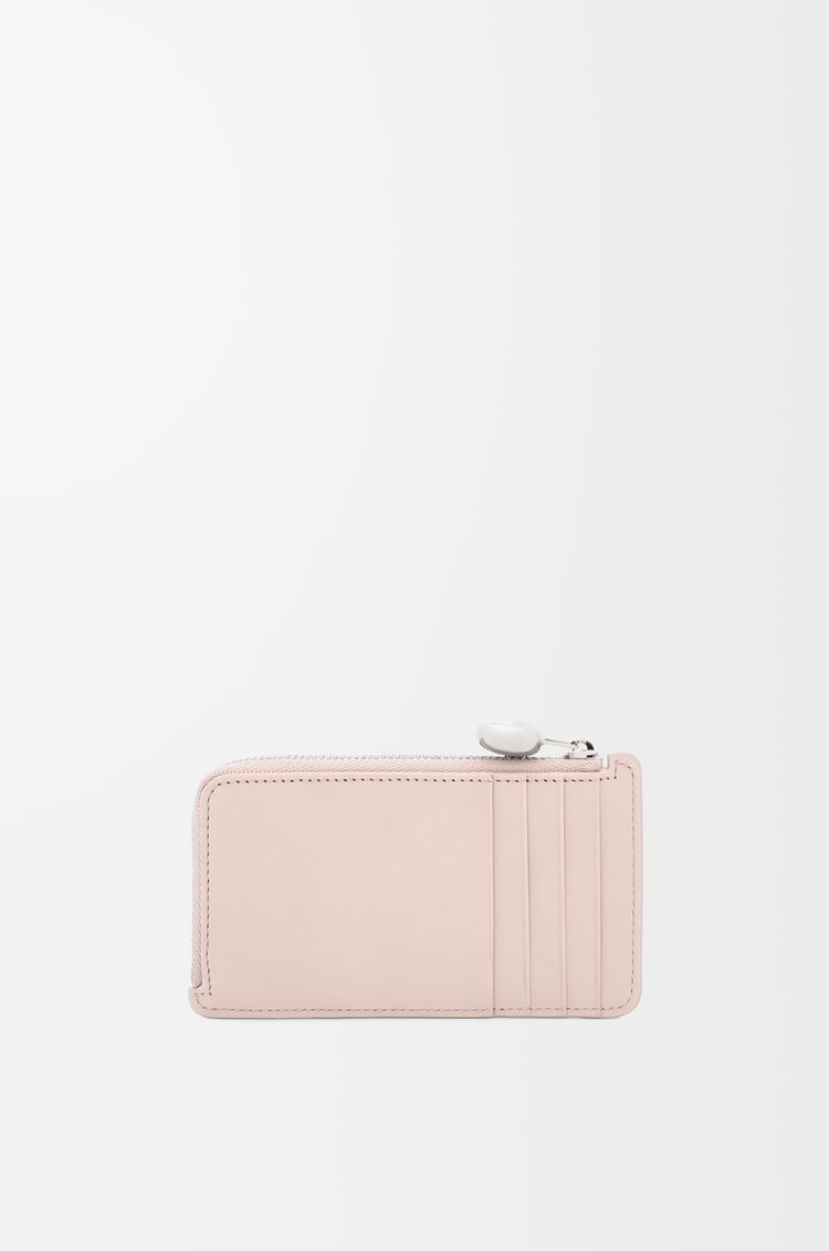 LOEWE Tarjetero-monedero Pebble en piel napa de ternera Talco