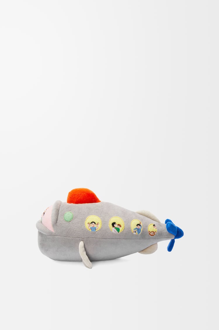 LOEWE サブマリン スタッフドトイ（コットン） ライトグレー