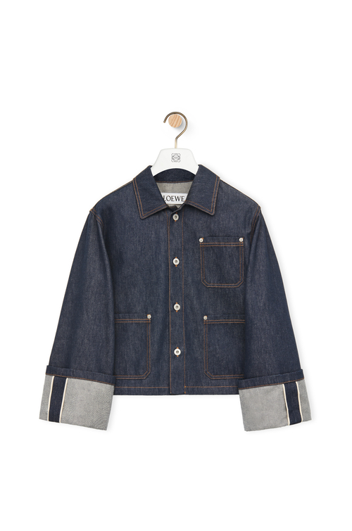 フィッシャーマン ターンアップ ジャケット（デニム） ローデニム - LOEWE
