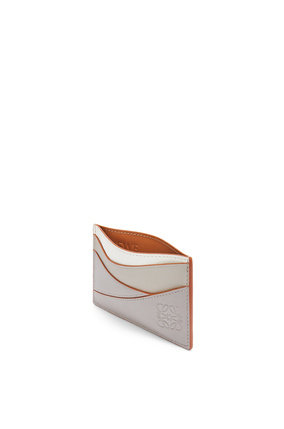 LOEWE Puzzle plain cardholder in classic calfskin Ghost/Soft White plp_rd