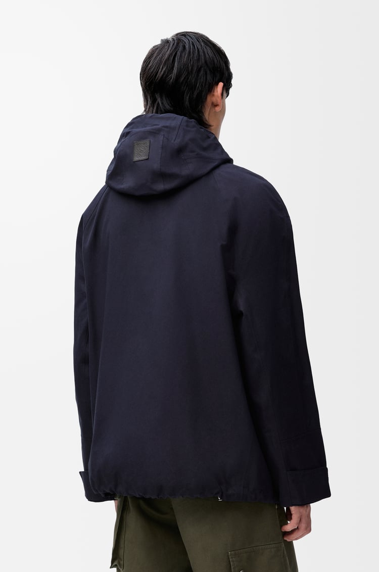 LOEWE パーカー（コットン） ネイビーブルー