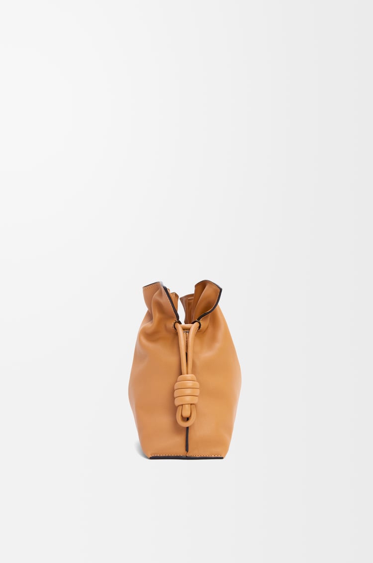 LOEWE Medium Flamenco clutch in nappa calfskin Warm Desert