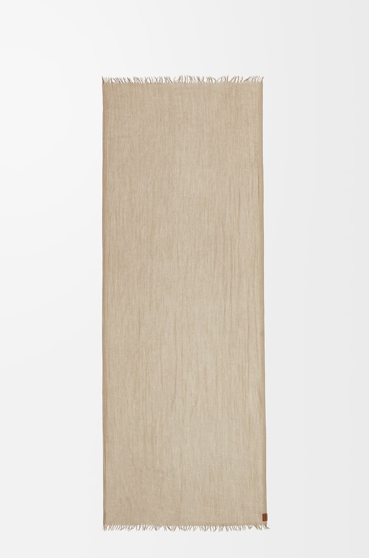 LOEWE Bufanda en cashmere Beige