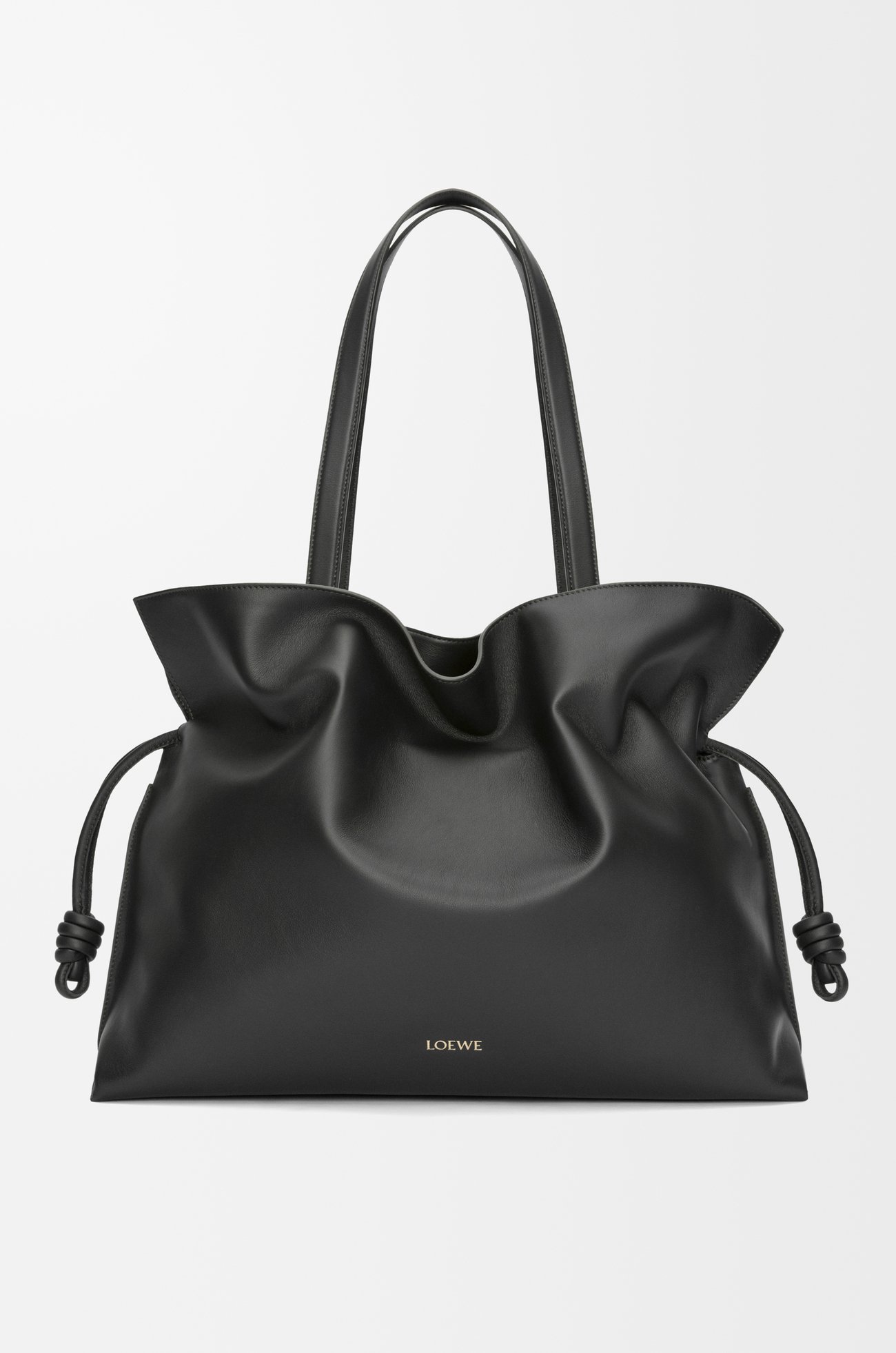 LOEWE XL Flamenco clutch in nappa calfskin Black