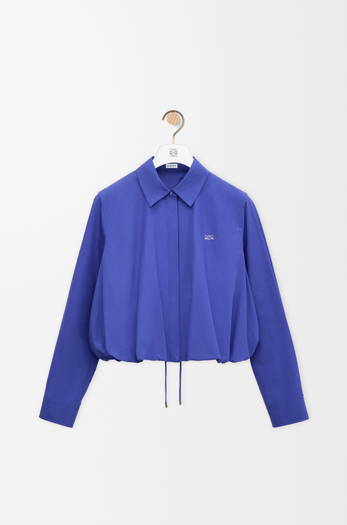 LOEWE Camisa en algodón Azul