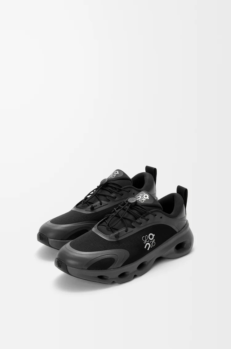 LOEWE LOEWE x ON Cloudsolo 男士跑鞋 黑色