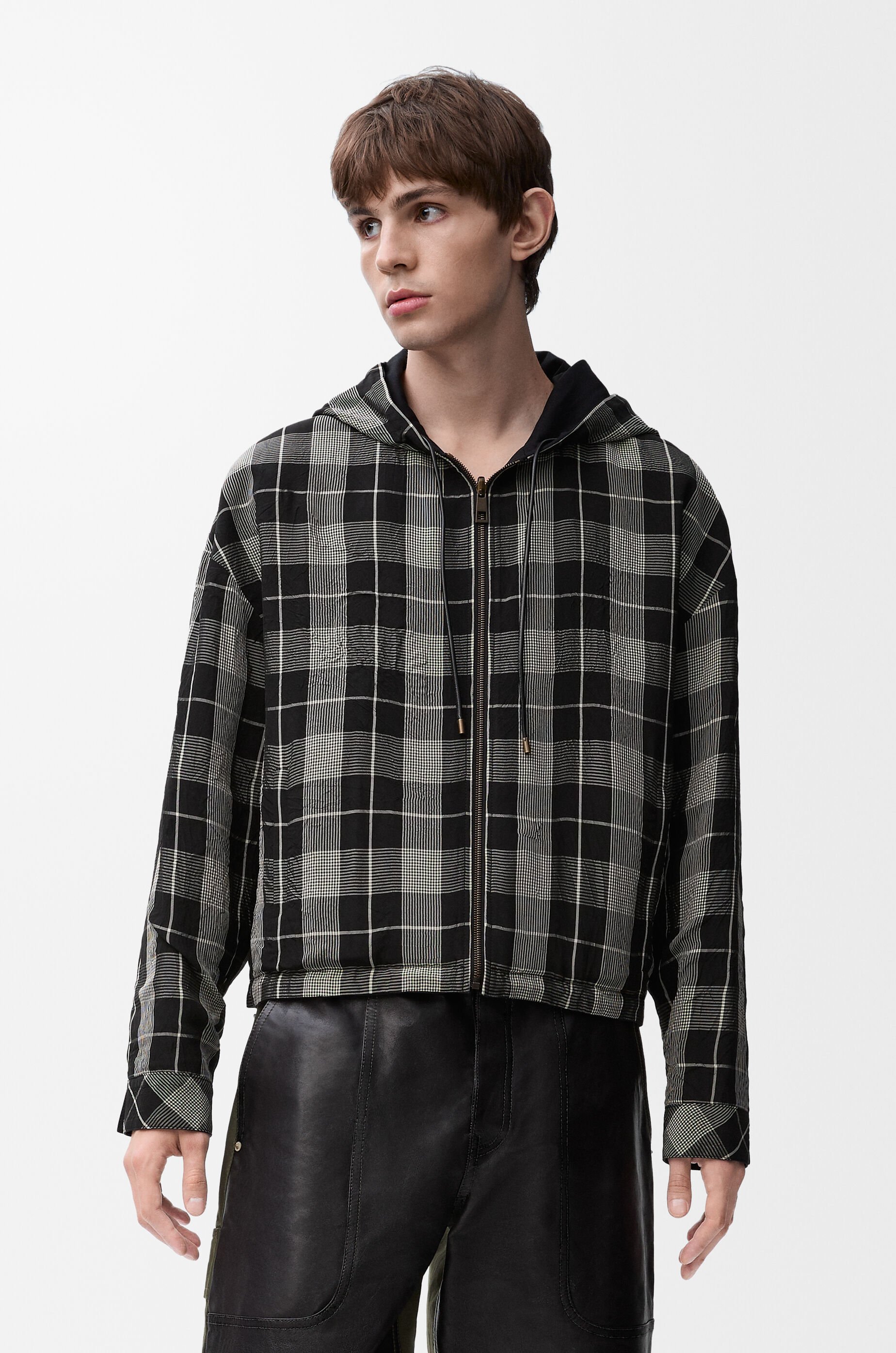 LIDNM COTTON SILK REVERSIBLE ZIP - メルカリ