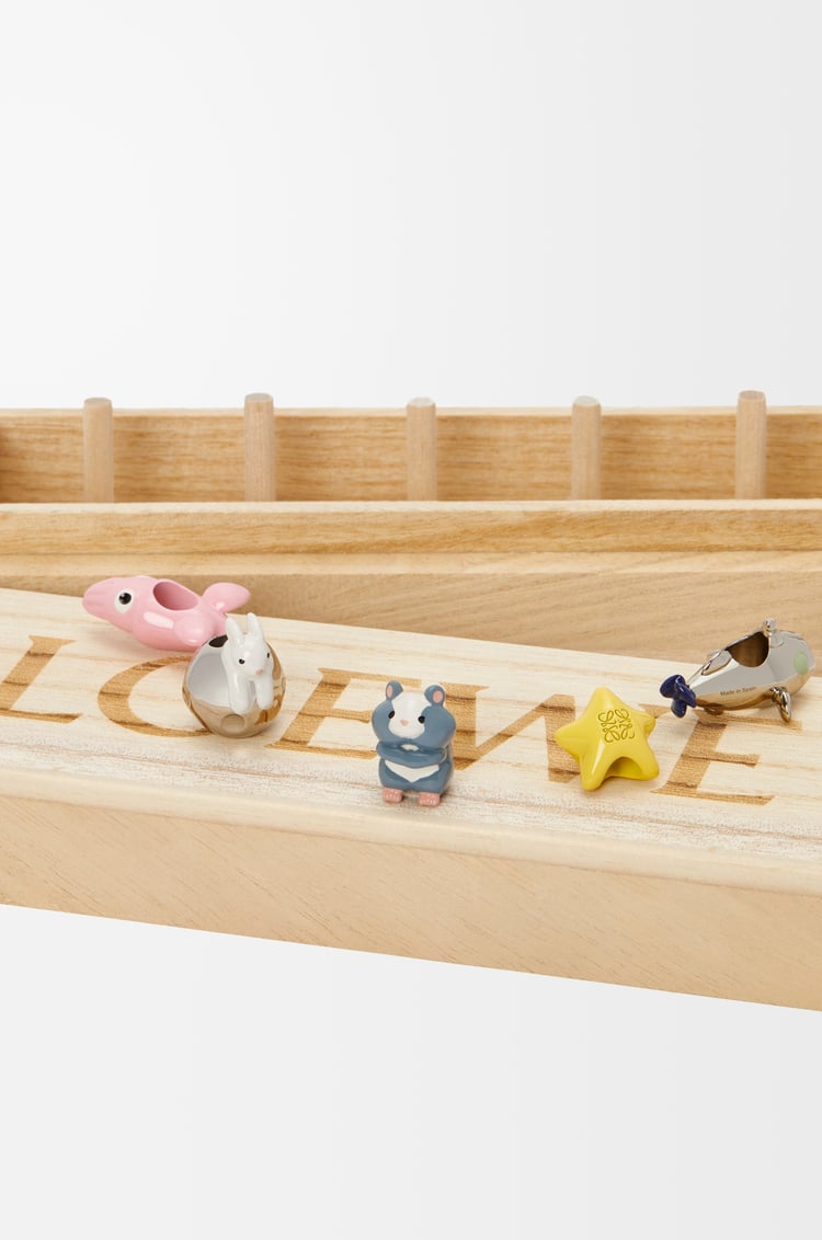 LOEWE Suna Fujita personalisation charm box set Multicolor