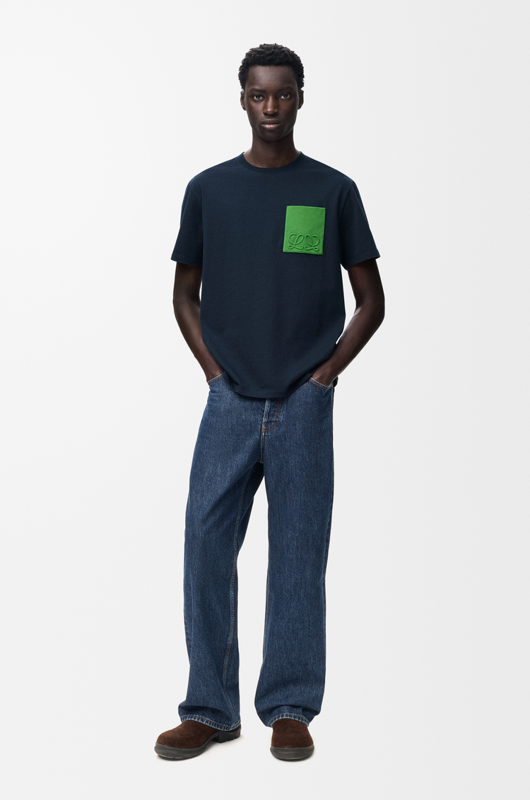 LOEWE T-shirt décontracté en coton Bleu Marine