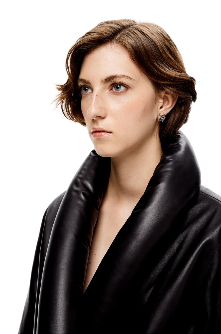 LOEWE 银质 Anagram 耳钉 银色