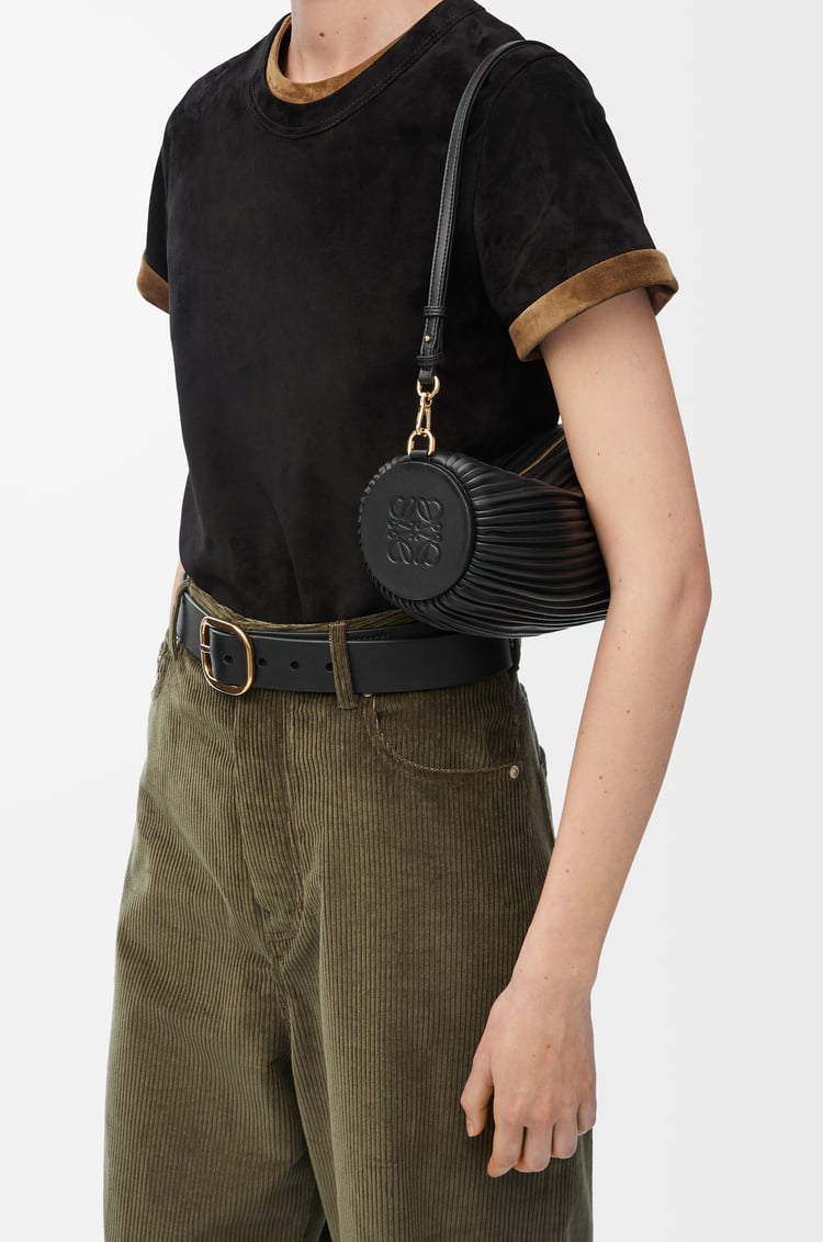 LOEWE Bracelet Pouch en piel napa de cordero Negro