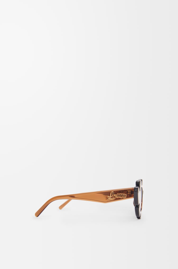 LOEWE Flower sunglasses Transparent Brown