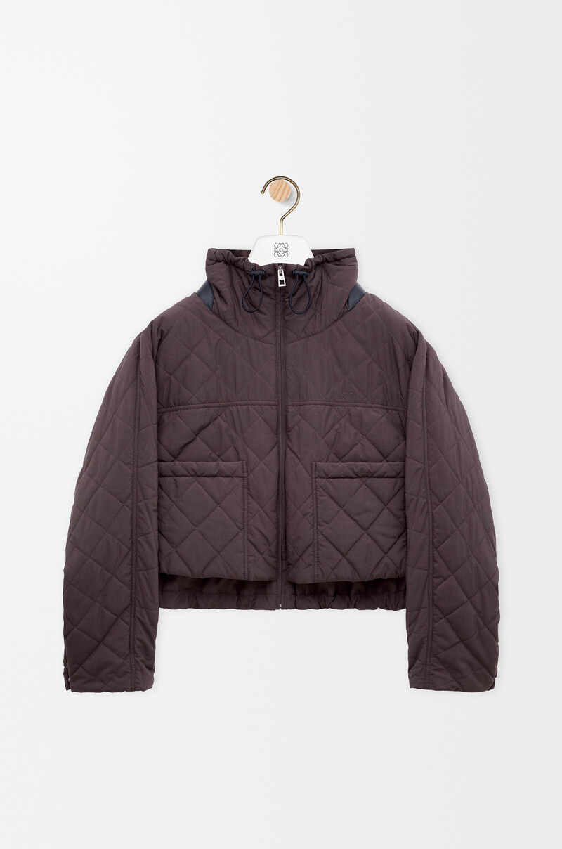 Padded jacket in technical shell by LOEWE