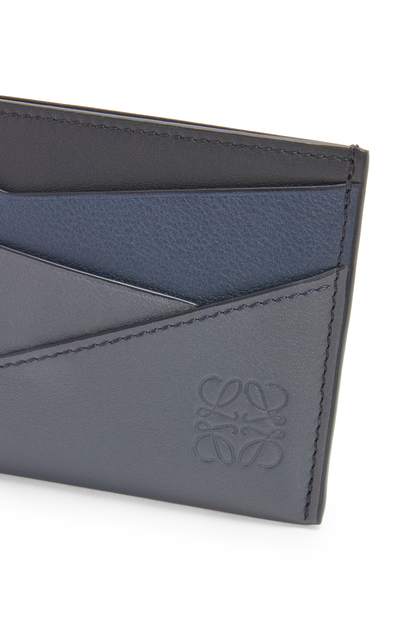 LOEWE Puzzle plain cardholder in classic calfskin Deep Navy/Anthracite plp_rd