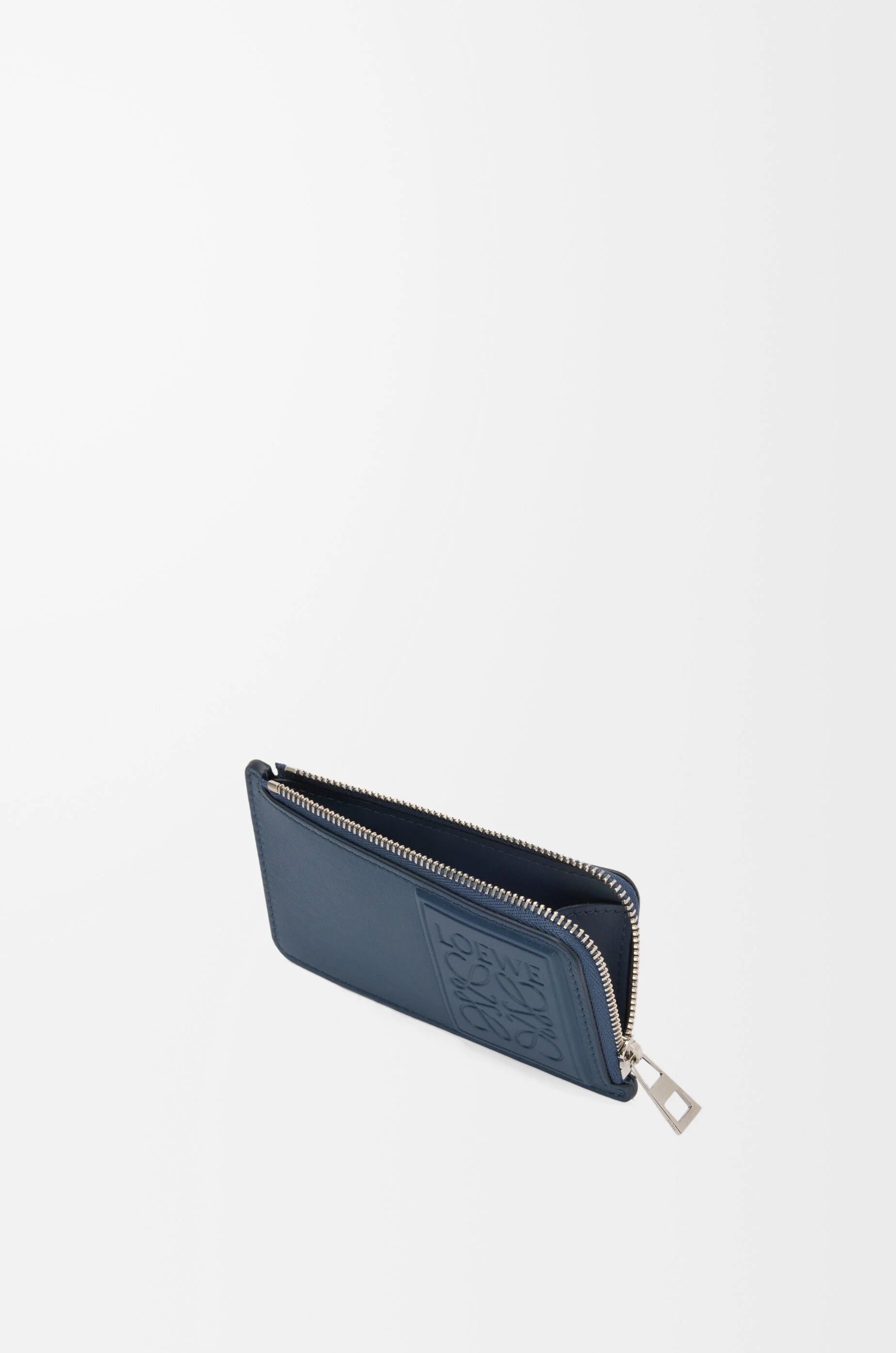 LOEWE コインカードホルダー（サテンカーフ） ノット コインカードホルダー（シャイニーナパカーフ） ブラウン