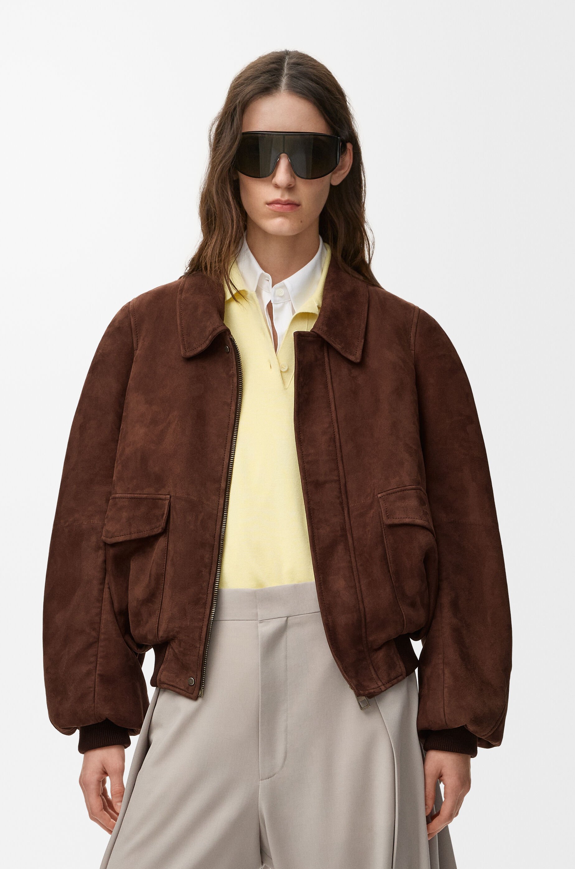 女性用高級レザー既製ジャケット - LOEWE - LOEWE Japan official website