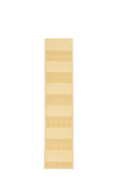 LOEWE Anagram scarf in wool, silk and cashmere Beige/Sand plp_rd