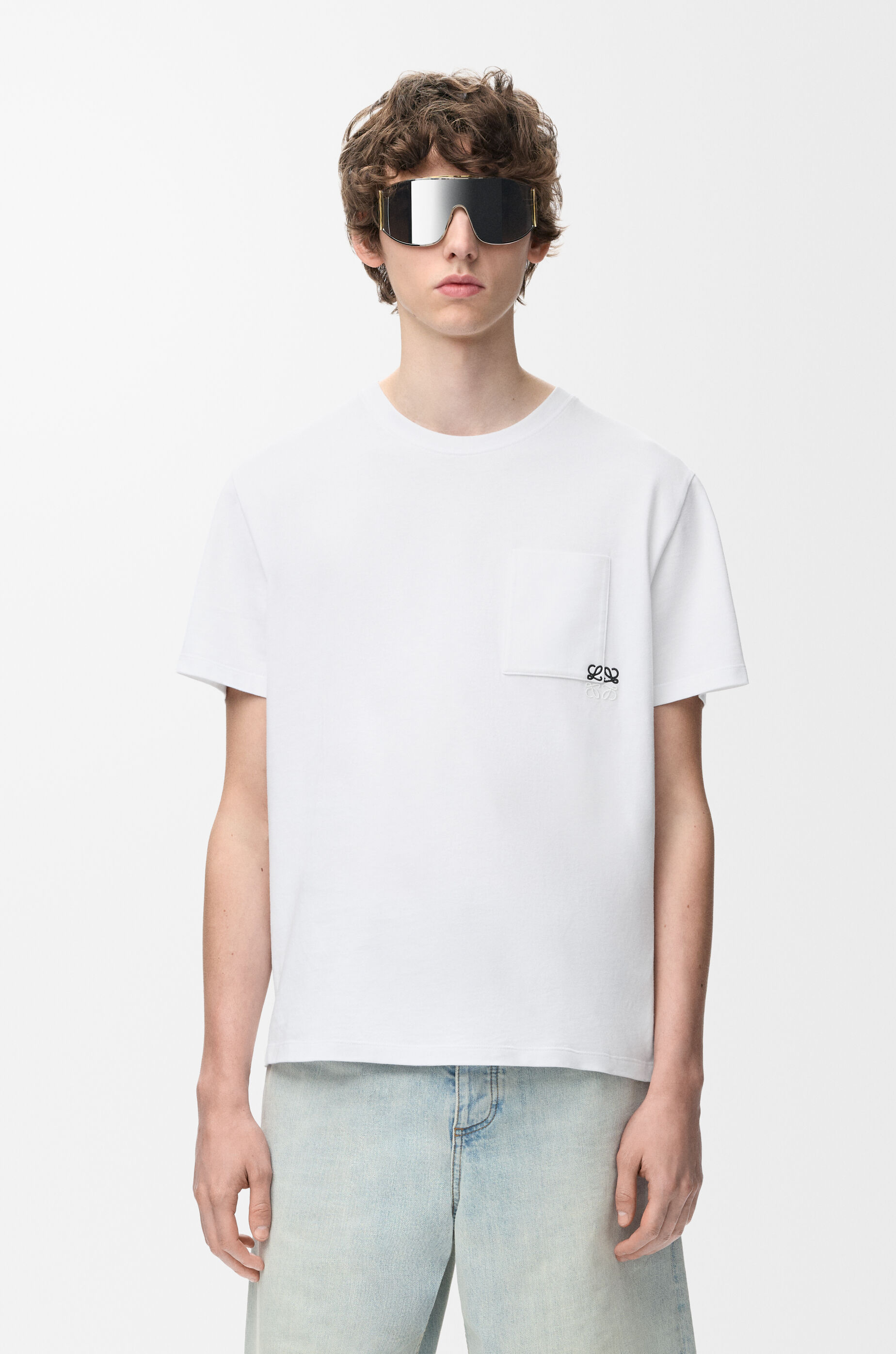 Relaxed fit T-shirt in cotton White - LOEWE USA Official Website