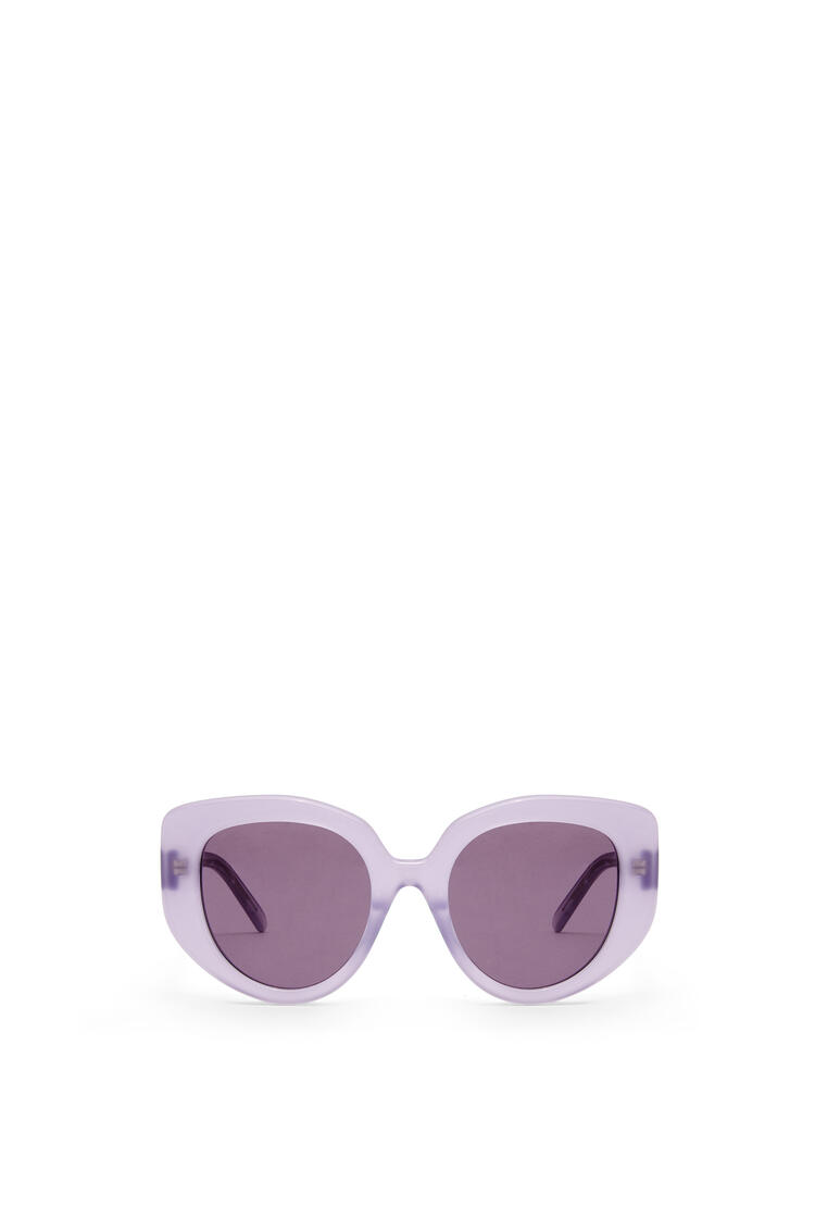 LOEWE Butterfly sunglasses in acetate Lilac