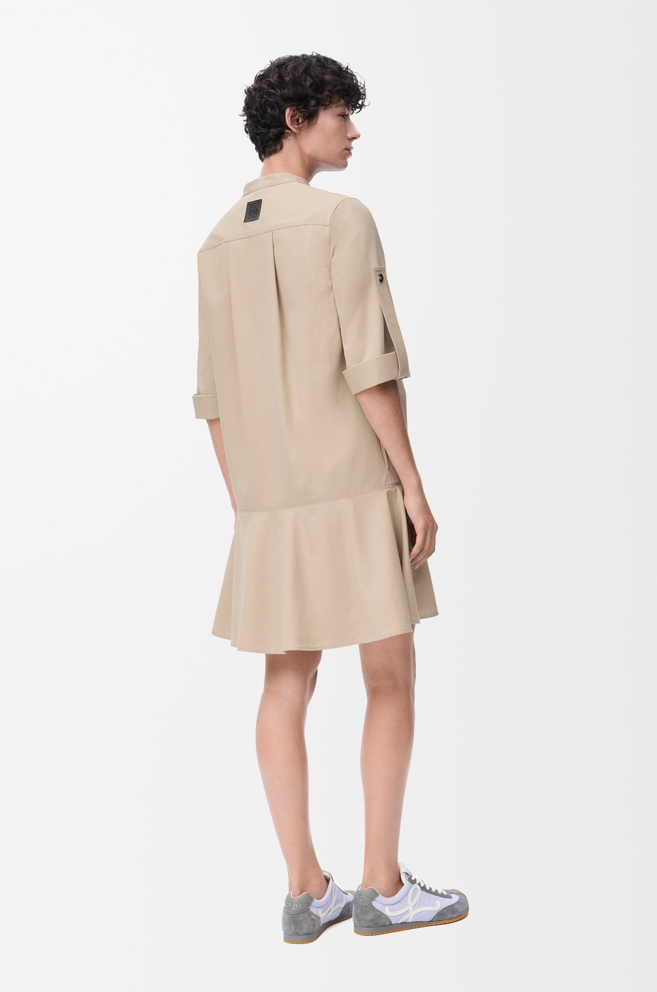 LOEWE Dress in cotton Beige