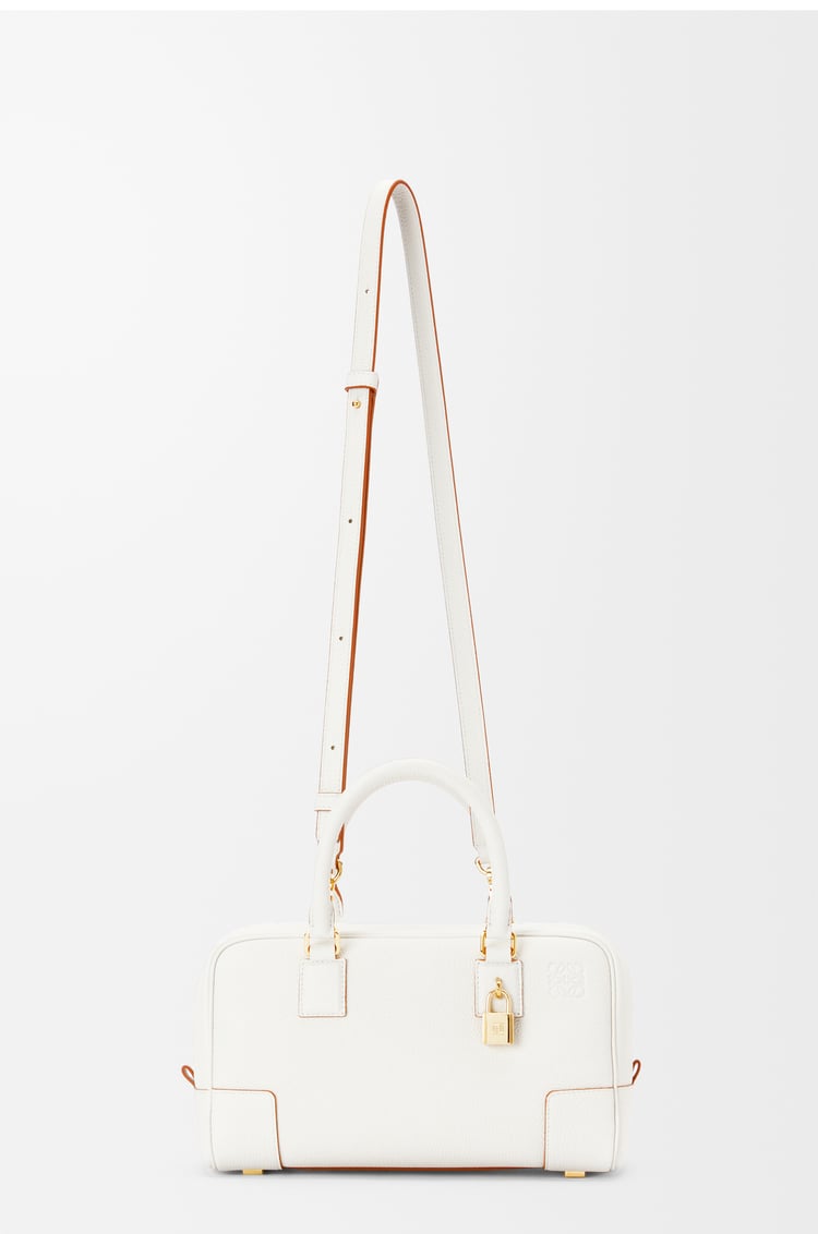 LOEWE Amazona 23 bag in soft grained calfskin Soft White