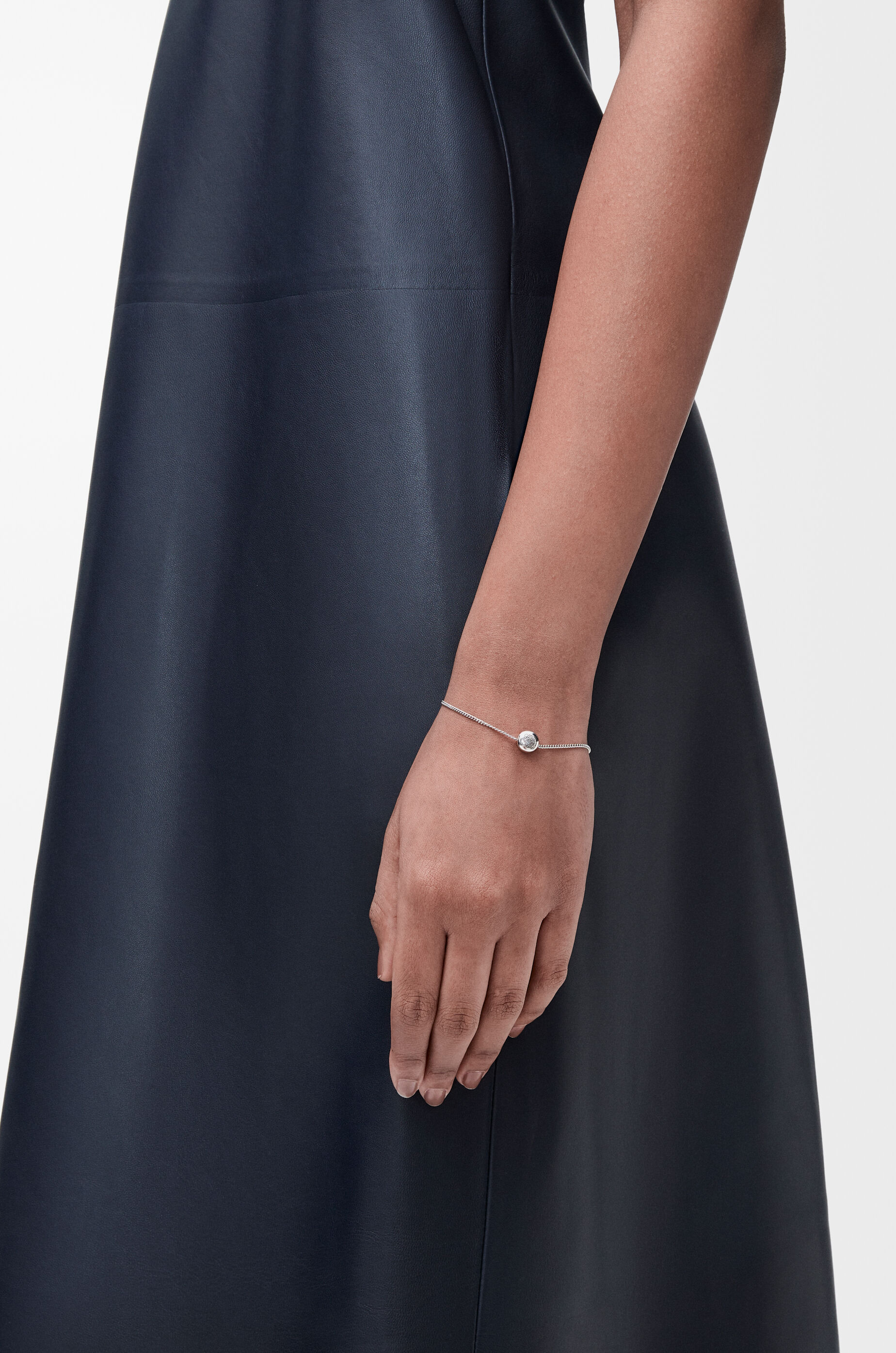 Pebble bracelet in sterling silver Silver - LOEWE