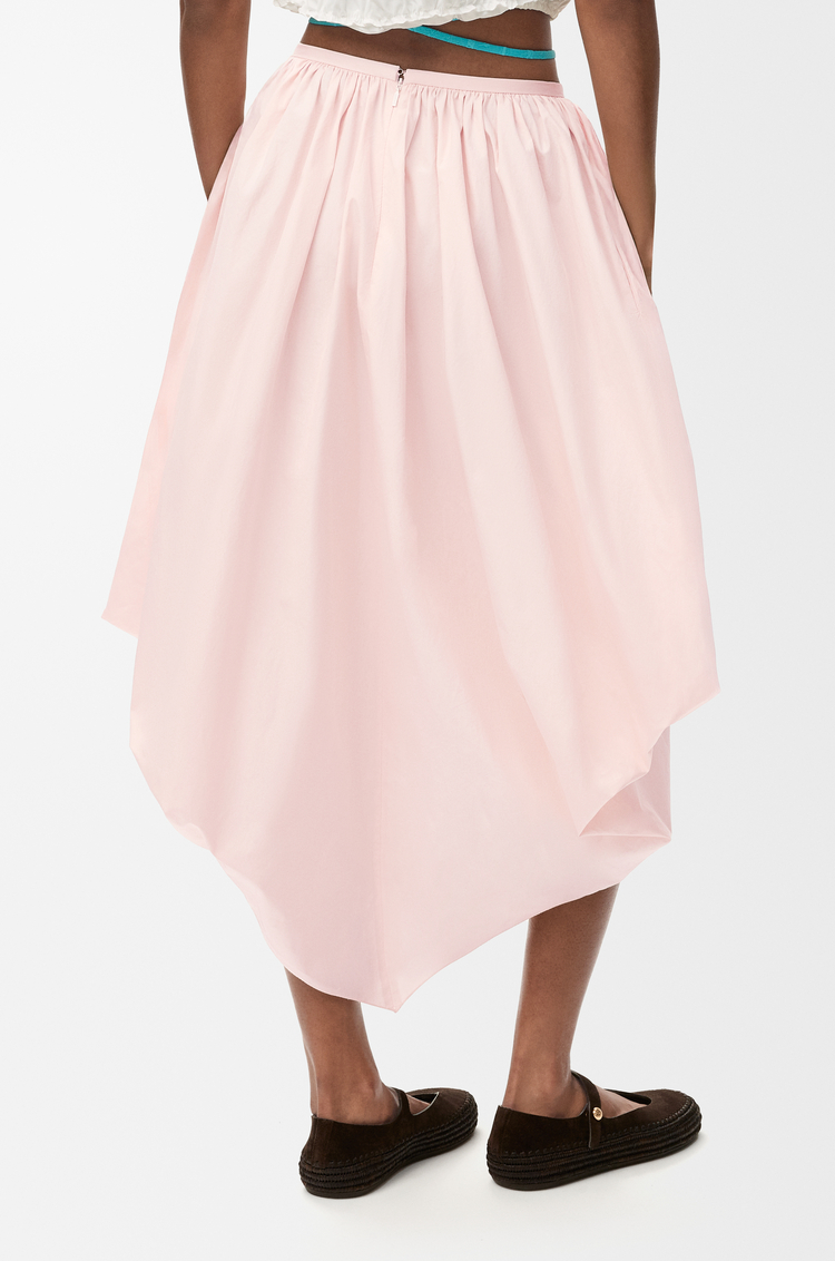 LOEWE Gonna in cotone Rosa Chiaro