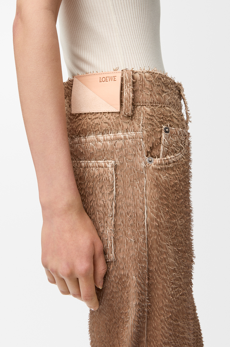 LOEWE 트라우저 - 나파 램스킨 베이지