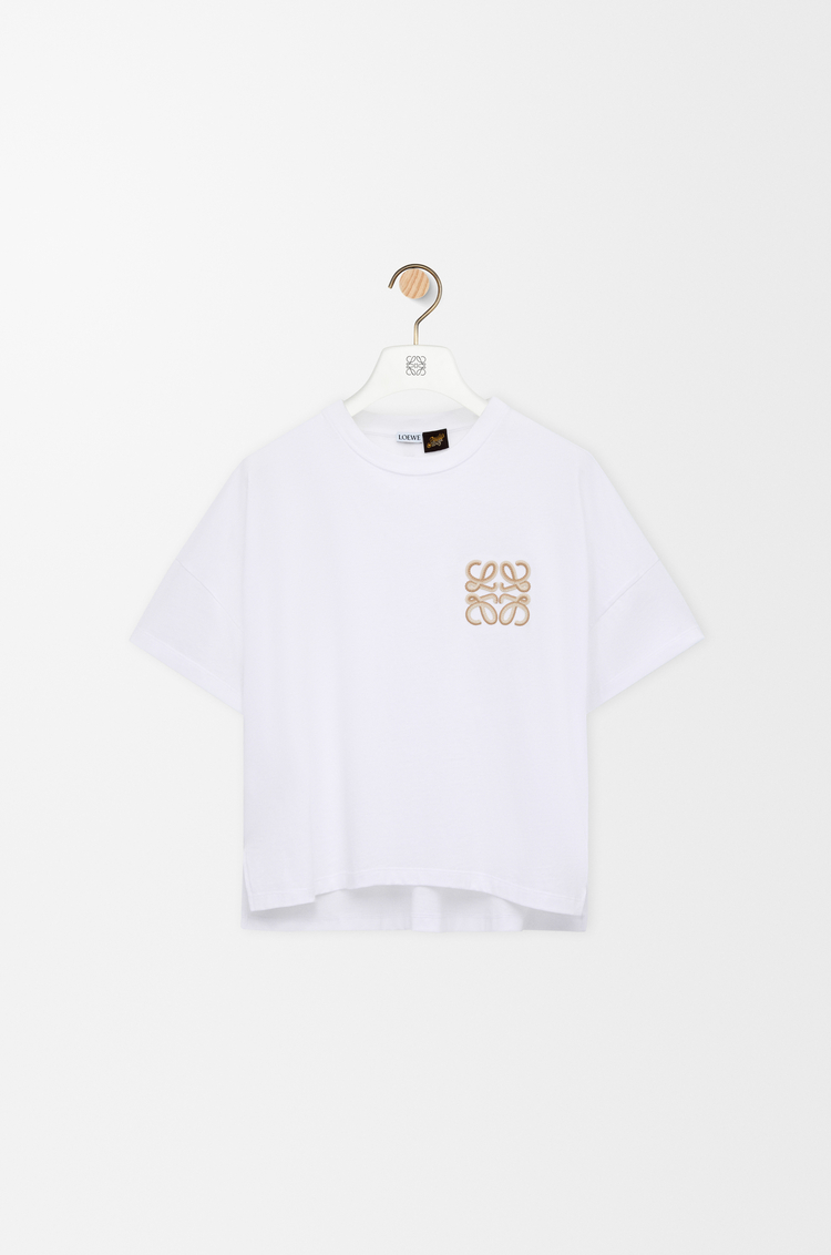 LOEWE Boxy fit T-shirt in cotton White