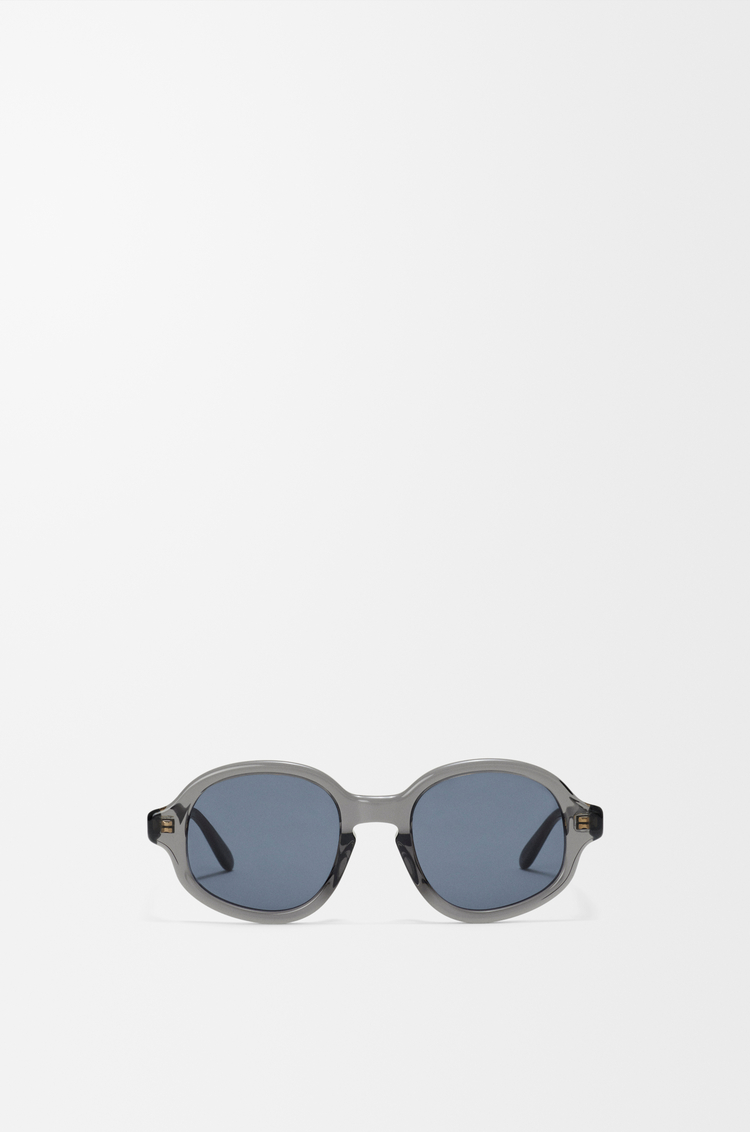 LOEWE Delta Slim sunglasses Transparent Asphalt