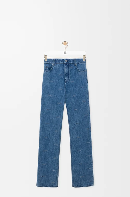LOEWE Jeans in denim Denim Blue