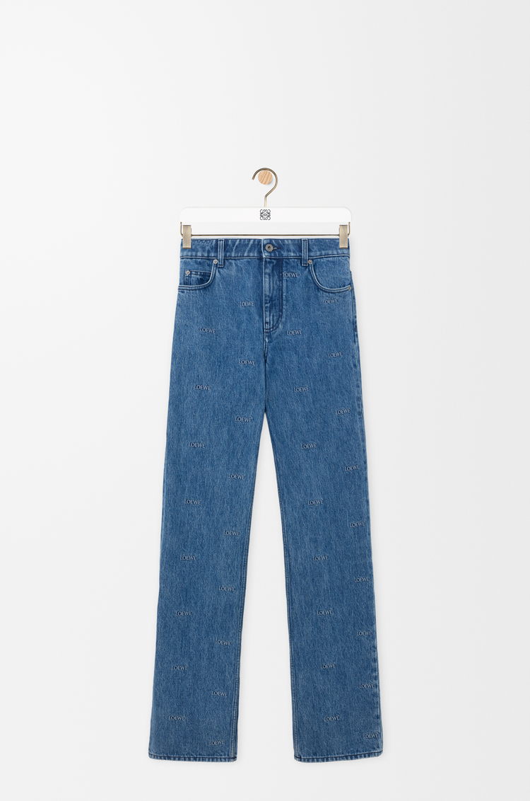LOEWE Jeans in denim Denim Blue