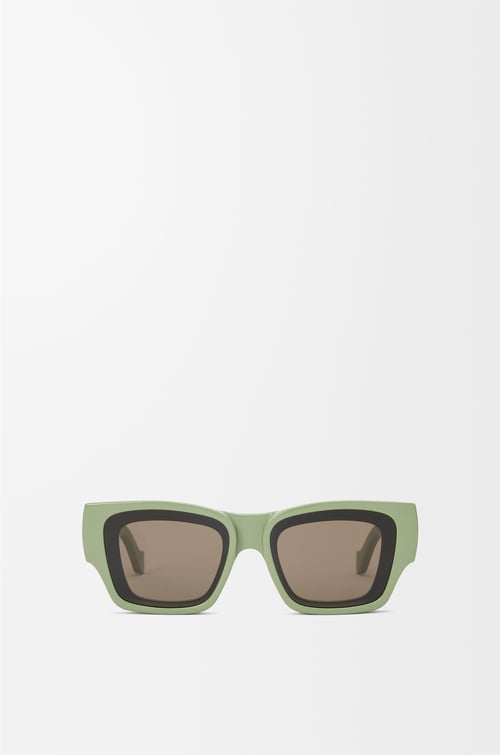 LOEWE Front lenses square sunglasses Grey Green