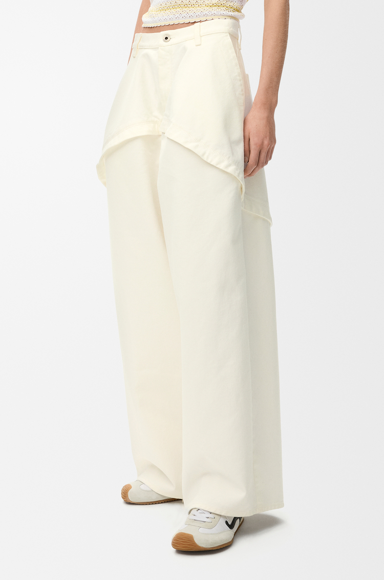 LOEWE Pantaloni in denim Bianco